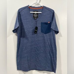 NEW G-Star Raw Regular Fit Ribbon Pocket V-Neck T-Shirt (size M)